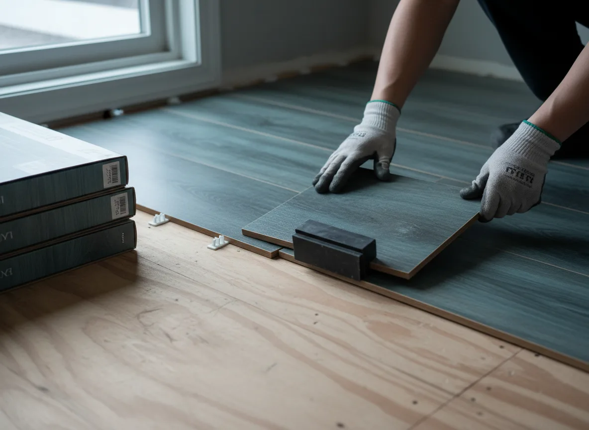 Luxury Vinyl Plank Installation company in Franklin, NE